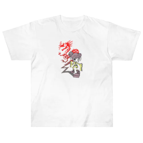 Dragon Punks Heavyweight T-Shirt