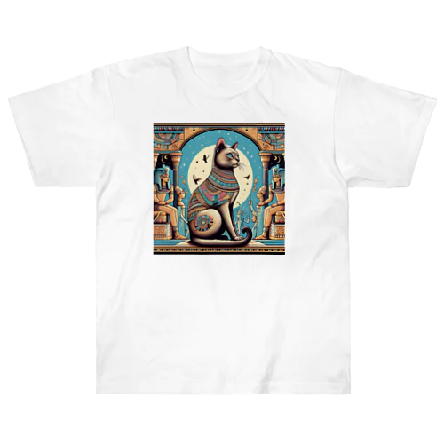 古代エジプトの王様になったネコ Heavyweight T-Shirt