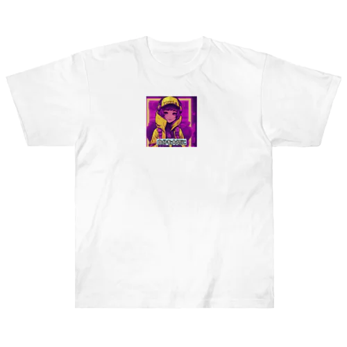 光の戦士シリーズ・ひかりちゃん Heavyweight T-Shirt