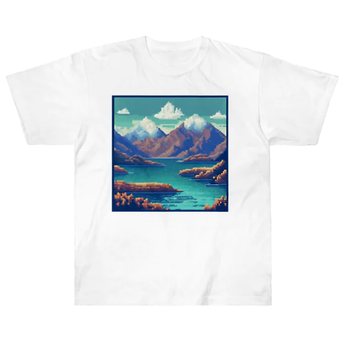 serene view ヘビーウェイトTシャツ