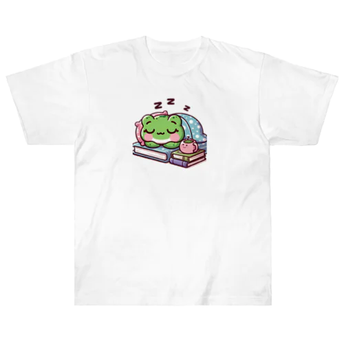 Sleeping frogs(熟睡する蛙) Heavyweight T-Shirt