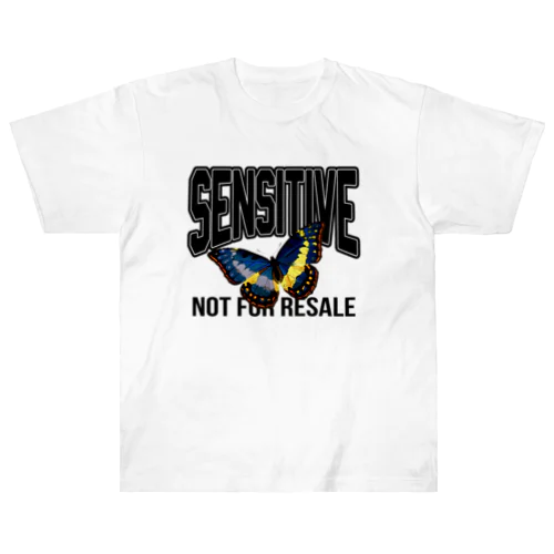 Sensitive(Butterfly) ヘビーウェイトTシャツ