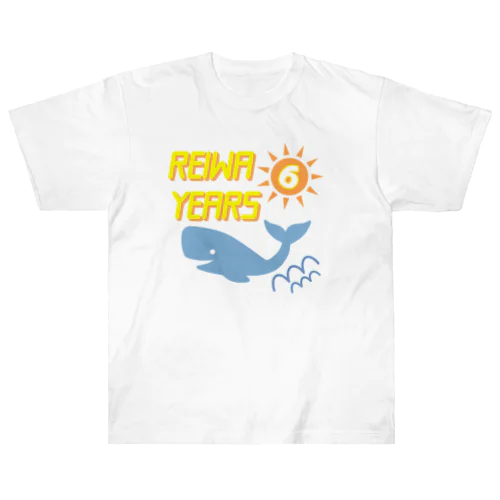 REIWA 6 YEARS Heavyweight T-Shirt