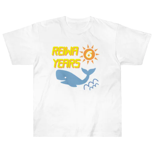 REIWA 6 YEARS ヘビーウェイトTシャツ