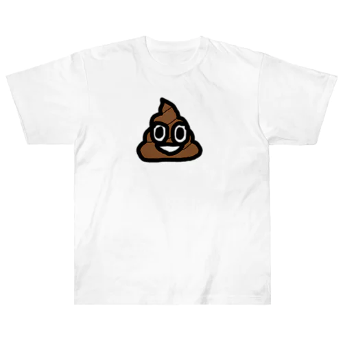 💩うんち ヘビーウェイトTシャツ