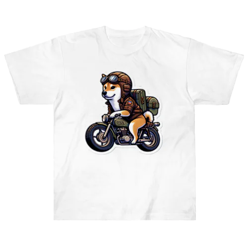 柴ライダーロードshiba24 ヘビーウェイトTシャツ