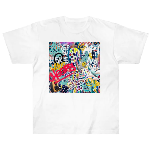 GAIKOTSU～RyokonishiNFT SELPHY ヘビーウェイトTシャツ