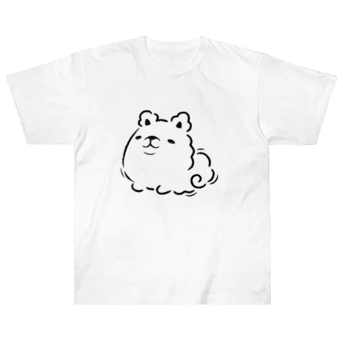 ふんわり犬 Heavyweight T-Shirt