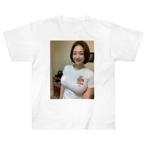 AI美女　YUMI ヘビーウェイトTシャツ