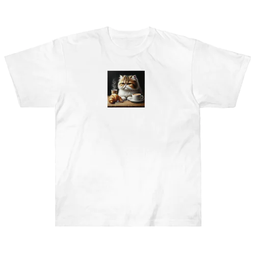 gatto del mare ヘビーウェイトTシャツ