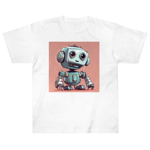 Vuittonぽいロボットらしい Heavyweight T-Shirt