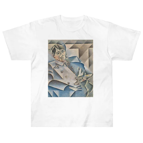 ピカソの肖像画 / Portrait of Pablo Picasso ヘビーウェイトTシャツ