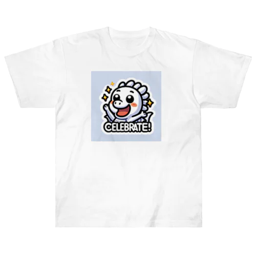 幸運の白竜：感情物語celebrate Heavyweight T-Shirt