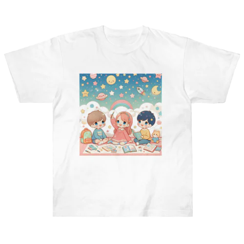 星の子たち Heavyweight T-Shirt