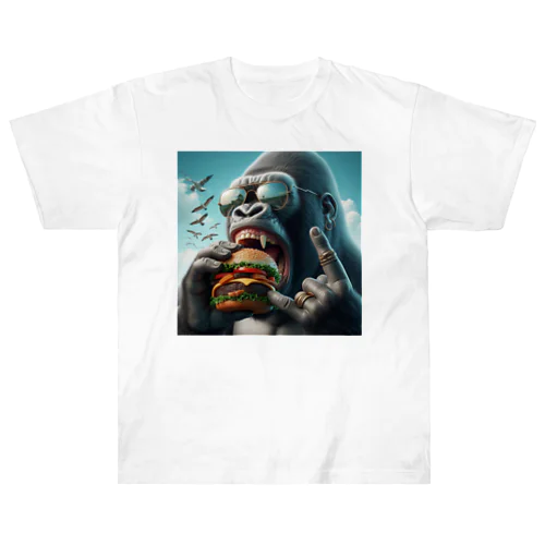 ハンバーガーが大好きなブライアン🍔 ヘビーウェイトTシャツ