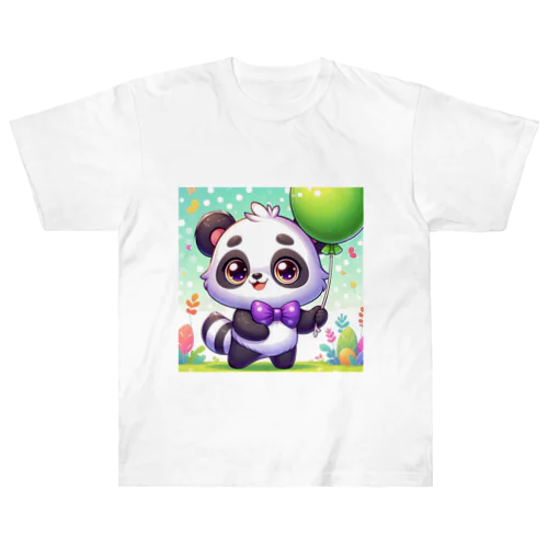 cute panda Heavyweight T-Shirt