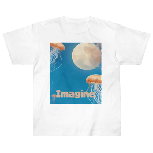 Imagine moonシリーズ Heavyweight T-Shirt