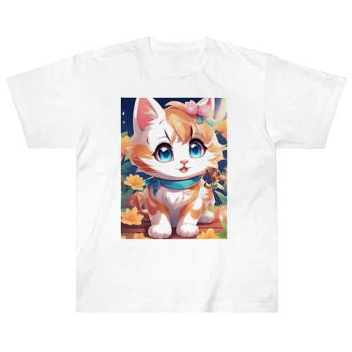 キャラ猫 ヘビーウェイトTシャツ