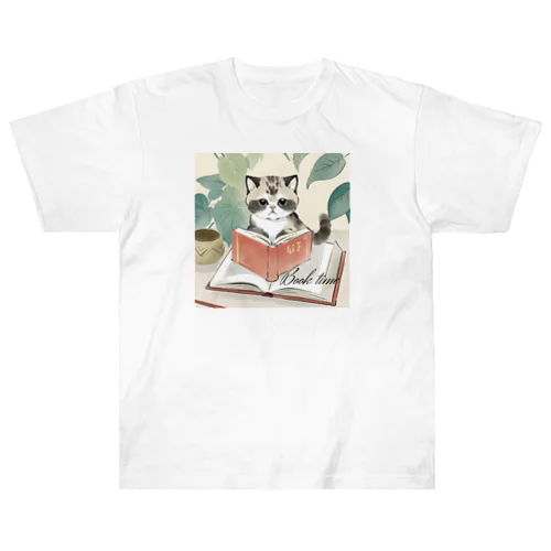 Book time Heavyweight T-Shirt