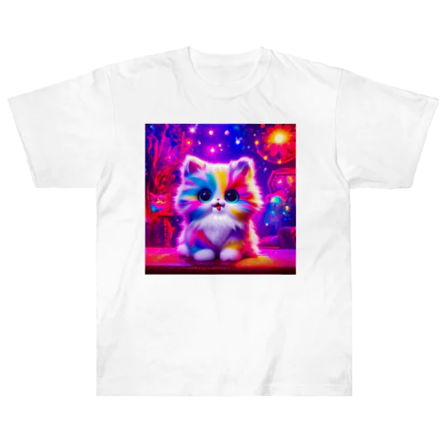 rainbow cat ヘビーウェイトTシャツ