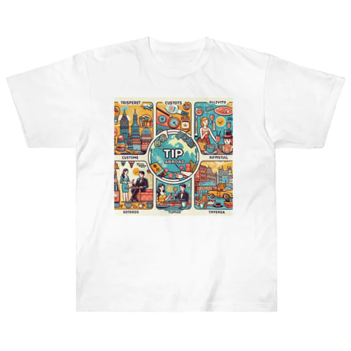 TIP ABROAD Heavyweight T-Shirt