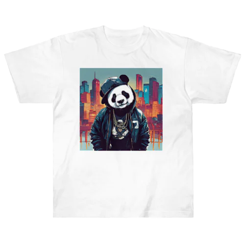 crazy_panda3 ヘビーウェイトTシャツ