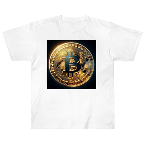 the ビットコイン ヘビーウェイトTシャツ