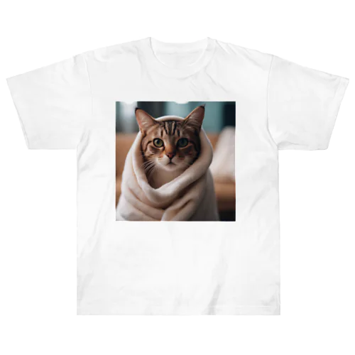 毛布猫 Heavyweight T-Shirt
