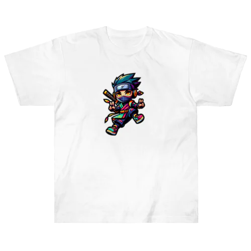 “Digital Ninja” ヘビーウェイトTシャツ