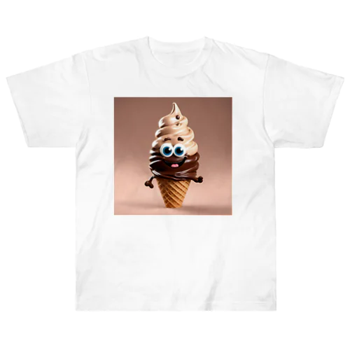 チョコソフトくん Heavyweight T-Shirt