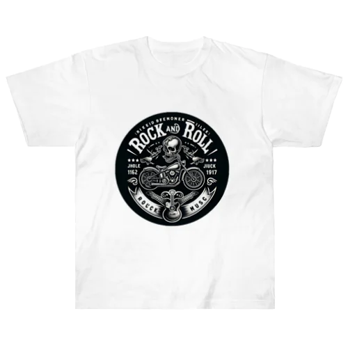 バイクアンドギター Heavyweight T-Shirt