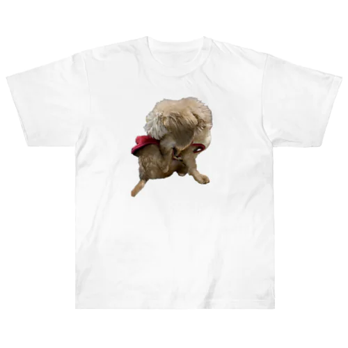 犬　ガジガジ Heavyweight T-Shirt