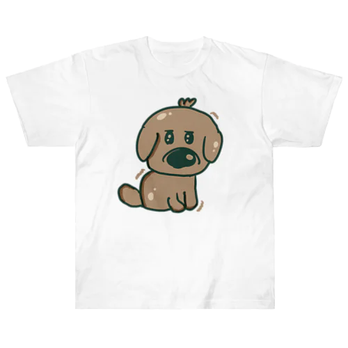 ふんばるわんこ Heavyweight T-Shirt