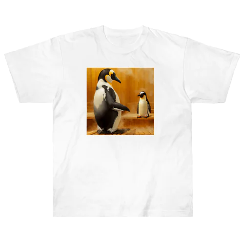 南極からサウナへ ヘビーウェイトTシャツ