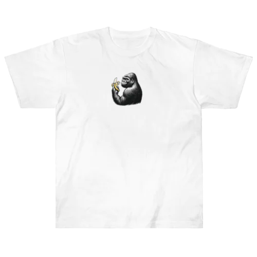 スマイルゴリラ Heavyweight T-Shirt