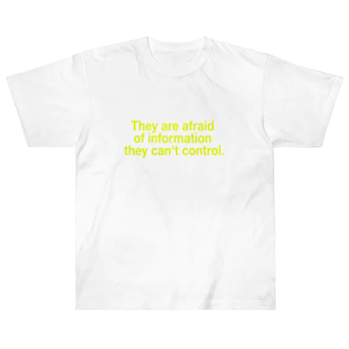 タッカー・カールソンの言葉 Heavyweight T-Shirt