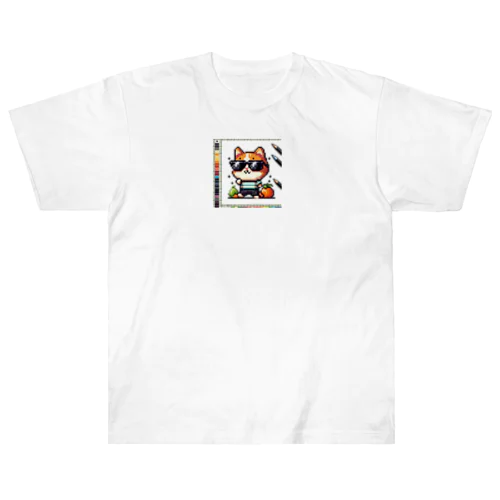 キャンバスネコ Heavyweight T-Shirt