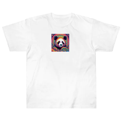 カラフルパンダ🐼 ヘビーウェイトTシャツ