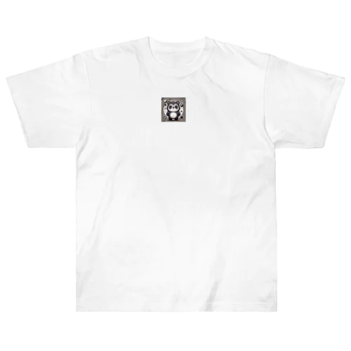 パンダ風タヌキ Heavyweight T-Shirt