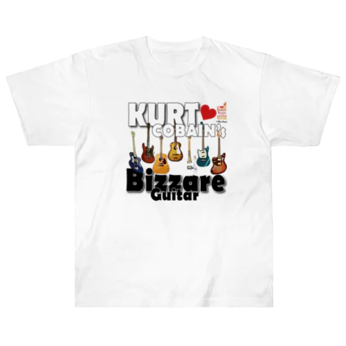 BIZZARE GUITAR ビザールギター KURT COBAIN カートコバーン ホワイト Heavyweight T-Shirt