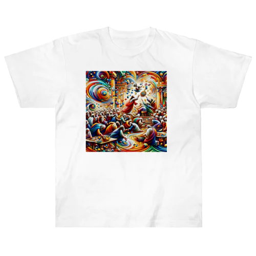 宮清め Heavyweight T-Shirt