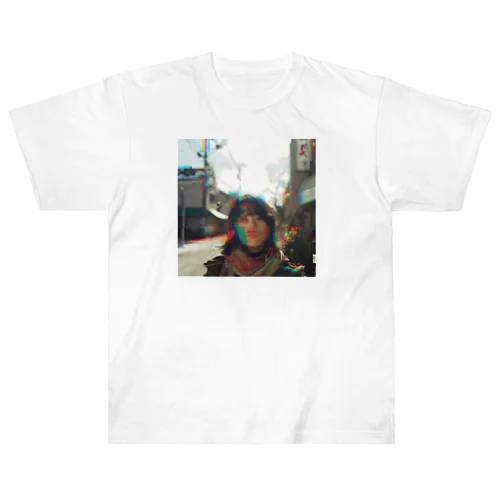 存在しない美女 Heavyweight T-Shirt