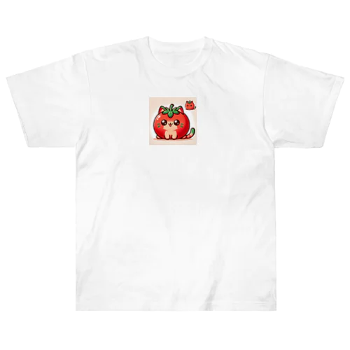 トマト猫 Heavyweight T-Shirt