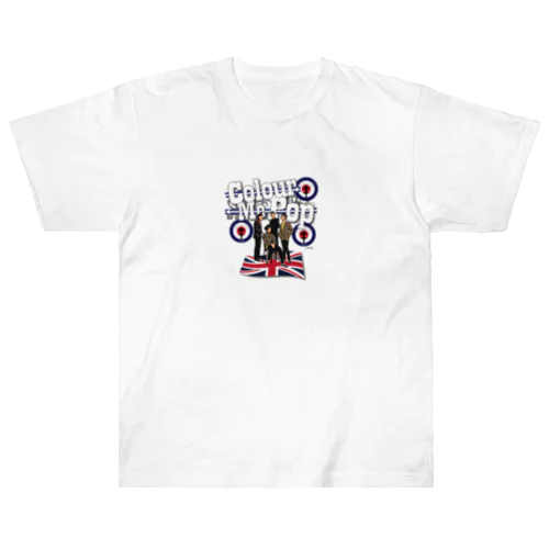 Colour Me Pop カラーミーポップ モッズと音楽 Heavyweight T-Shirt