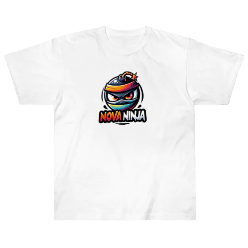 「Nova Ninja」 ヘビーウェイトTシャツ