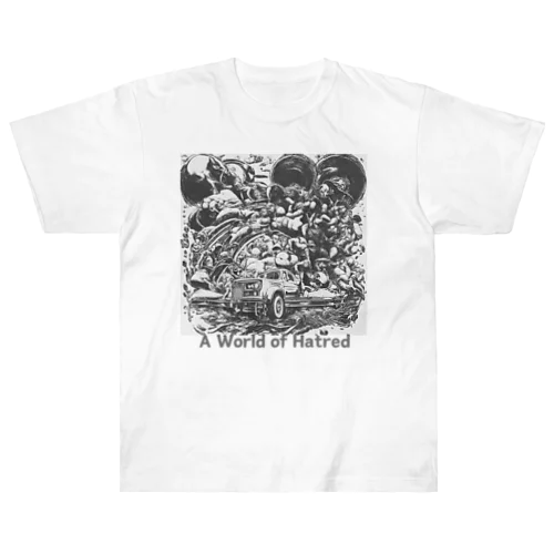 A World of Hatred ヘビーウェイトTシャツ