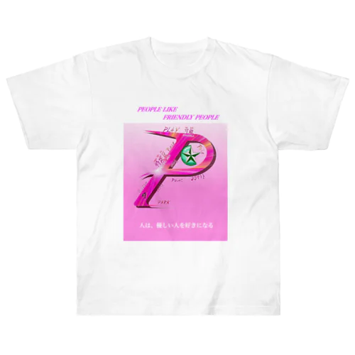 Zodiac Alphabet P-cb ヘビーウェイトTシャツ