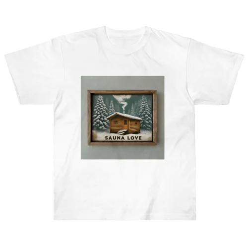 sauna love Heavyweight T-Shirt