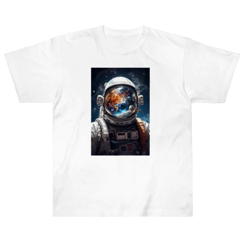 宇宙を視る ヘビーウェイトTシャツ