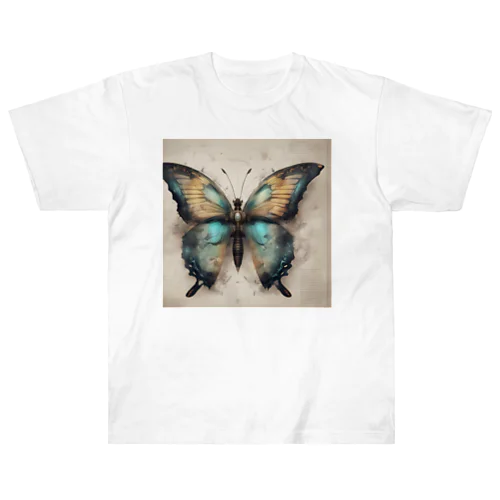 科学の蝶 Heavyweight T-Shirt